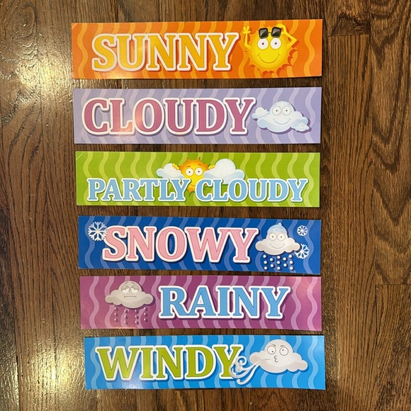 Months and Weather Classroom Decor Set - Picture 4 of 4